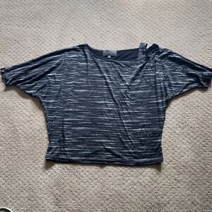 Sunday in Brooklyn black and gray top. Size XS good condition